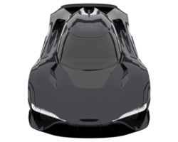 voiture de sport isolée sur fond transparent. rendu 3d - illustration png