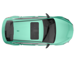 suv réaliste isolé sur fond transparent. rendu 3d - illustration png