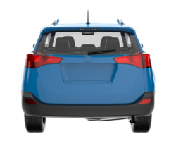 suv réaliste isolé sur fond transparent. rendu 3d - illustration png