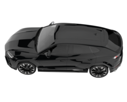 realistisk sUV isolerat på transparent bakgrund. 3d tolkning - illustration png