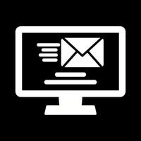 icono de vector de correo