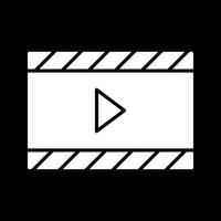 Unique Video and Animation Vector Icon