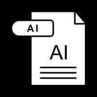 icono de vector de ai