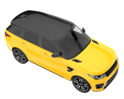 realistisch suv geïsoleerd Aan transparant achtergrond. 3d renderen - illustratie png