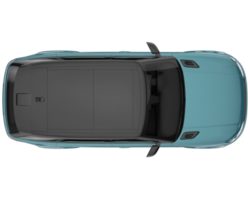 realistisk sUV isolerat på transparent bakgrund. 3d tolkning - illustration png