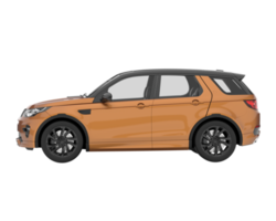 realistisk sUV isolerat på transparent bakgrund. 3d tolkning - illustration png