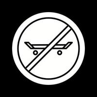 No Skating Vector Icon