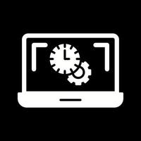 Flex Time Vector Icon