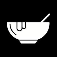 icono de vector de sopa