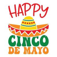 Happy Cinco de Mayo - May 5, Federal Holiday in Mexico. Fiesta Banner And Poster Design With Flags, Flowers, Fecorations, Maracas And Sombrero vector