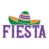 Fiesta Cinco de Mayo - May 5, Federal Holiday in Mexico. Fiesta Banner And Poster Design With Flags, Flowers, Fecorations, Maracas And Sombrero vector