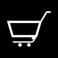 Unique Empty Cart Vector Icon