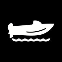 Speed Boat Vector Icon