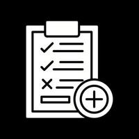 Medical Examination List Vector Icon