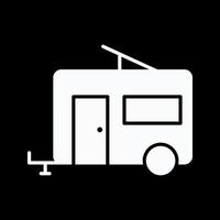 Trailer Vector Icon