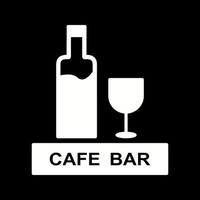 Unique Drinks Cafe Vector Icon