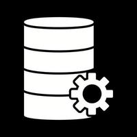 Unique Database Management Vector Icon