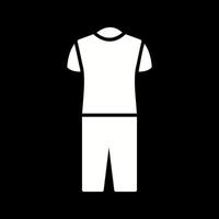 icono de vector de traje de pijama