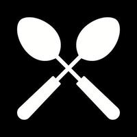 Spoons Vector Icon