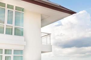 Modern apartment balcony photo