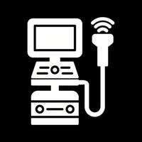 Ultrasound Machine Vector Icon