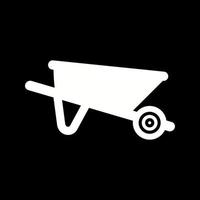 Wheelbarrow Vector Icon