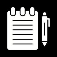 Notepad Vector Icon