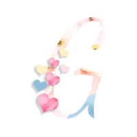 14 de febrero, diseño de letras del alfabeto de san valentín png