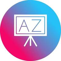 From A To Z Vector Icon