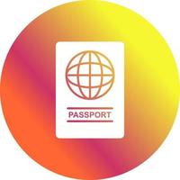 Passport Vector Icon