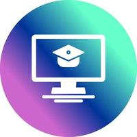 Online Course Vector Icon