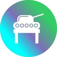 Tank Exhibit Vector Icon