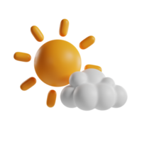 partially cloudy day png