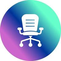 Office Chair Vector Icon