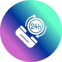 24h Vector Icon