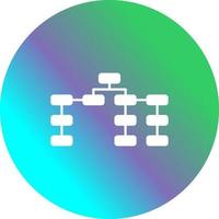 Unique Seo Structure Vector Icon