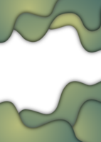Simple flyer or poster template backgrounds with 3D dynamic liquid pattern. Artistic and attractive color template. Available for text space. Suitable for school, company, and industry promotions. png