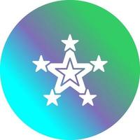 icono de vector de estrella