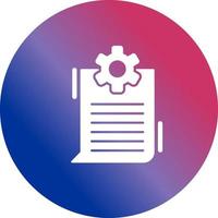 Content Management Vector Icon