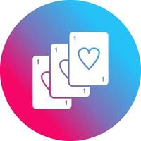 Unique Deck of Cards Vector Icon