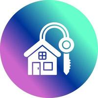 House Key Vector Icon