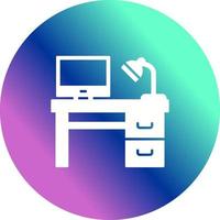 icono de vector de escritorio