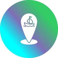 Shipping Location Vector Icon