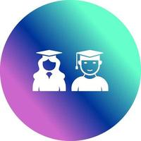 Unique Graduates Vector Icon