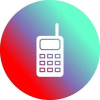 Unique Walkie Talkie Vector Icon