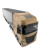 camion isolato su sfondo. 3d interpretazione - illustrazione png