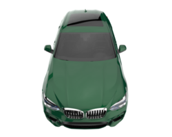 Realistic SUV isolated on transparent background. 3d rendering - illustration png