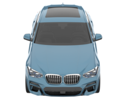 Realistic SUV isolated on transparent background. 3d rendering - illustration png