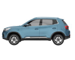 realistisk sUV isolerat på transparent bakgrund. 3d tolkning - illustration png