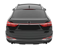 Realistic SUV isolated on transparent background. 3d rendering - illustration png